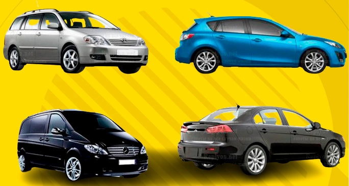 A few cars